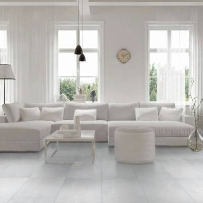 Tegels beton design verlijmd — detail afbeelding