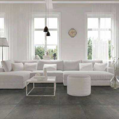 Tegels beton design verlijmd — detail afbeelding