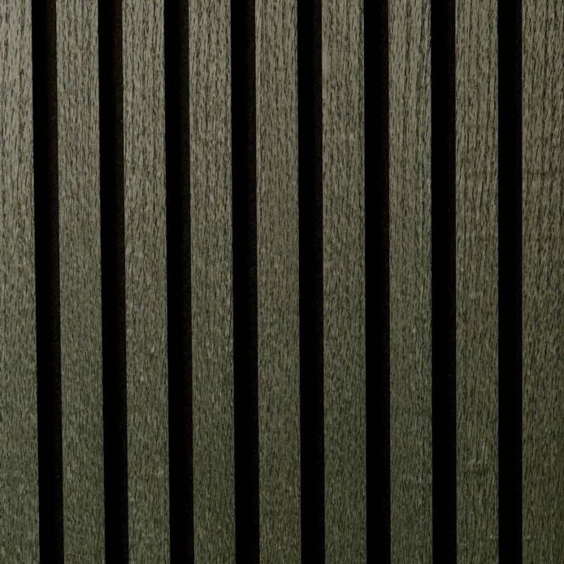 Akoestische wand panelen - Explore diep zwart eiken 52x260cm — wandpaneel kopen bij Vloerpaleis