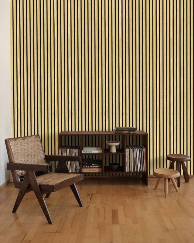 Akoestische wand panelen — detail afbeelding