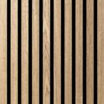 Akoestische wand panelen - Walnoot eiken 60x260cm — wandpaneel kopen bij Vloerpaleis