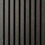 Akoestische wand panelen - Zwart eiken 60x260cm — wandpaneel kopen bij Vloerpaleis