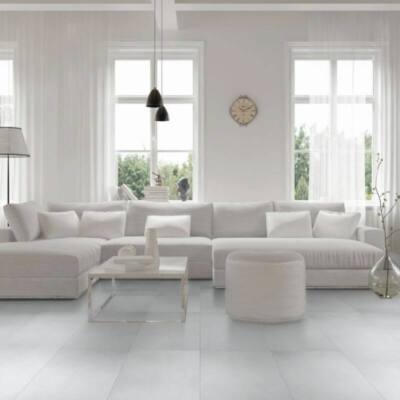 Tegels beton design verlijmd — detail afbeelding