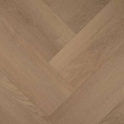 Clermont visgraat XL verlijmd - 77824 Gerookt licht eiken (Hebeta) — PVC vloer kopen bij Vloerpaleis
