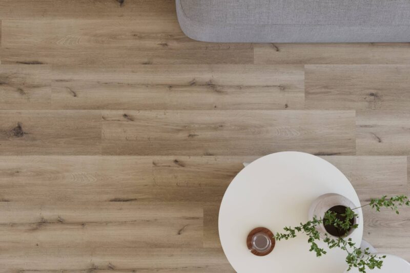 Spc pvc vloer Supreme 312 Salsa Almond — bovenaanzicht | Vloerpaleis