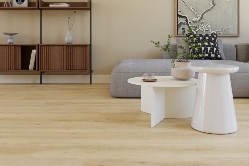 Brede plank pvc vloer Supreme 860 Sienna — vooraanzicht | Vloerpaleis