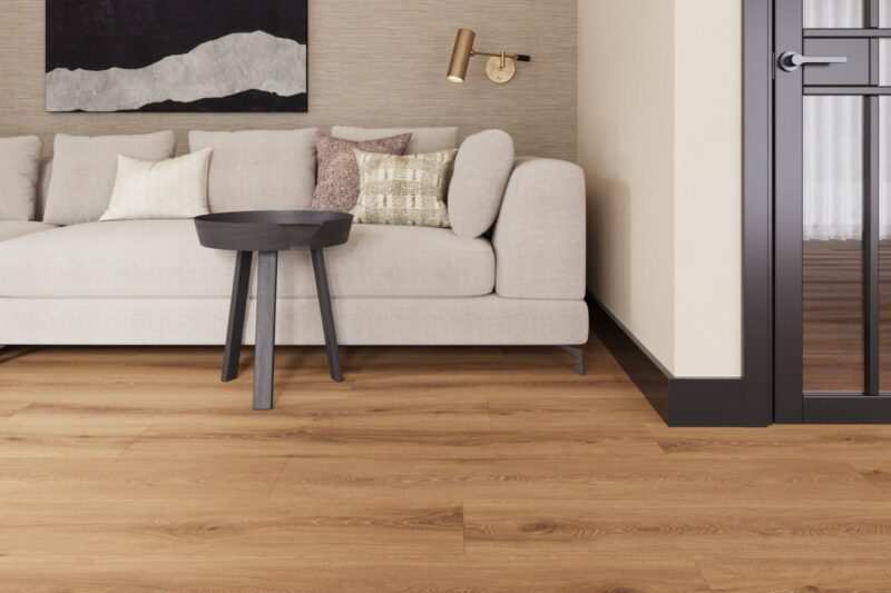 Spc pvc vloer Supreme 312 Salsa Sand — vooraanzicht | Vloerpaleis