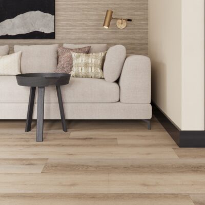 Spc pvc vloer Supreme 312 Salsa Taupe — vooraanzicht | Vloerpaleis