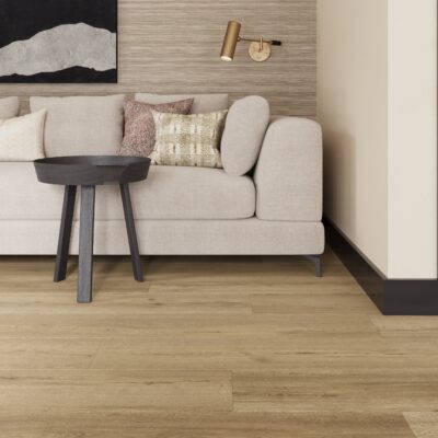 Spc pvc vloer Supreme 312 Salsa Cacao — vooraanzicht | Vloerpaleis