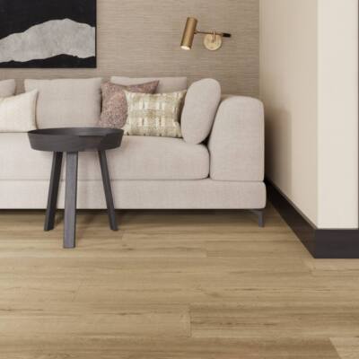 Spc pvc vloer Supreme 312 Salsa Cacao — vooraanzicht | Vloerpaleis