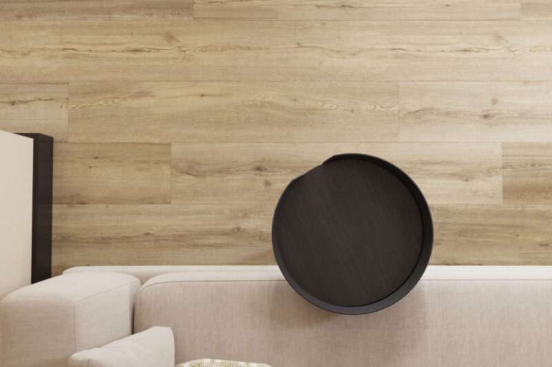 Spc pvc vloer Supreme 312 Salsa Cacao — bovenaanzicht | Vloerpaleis