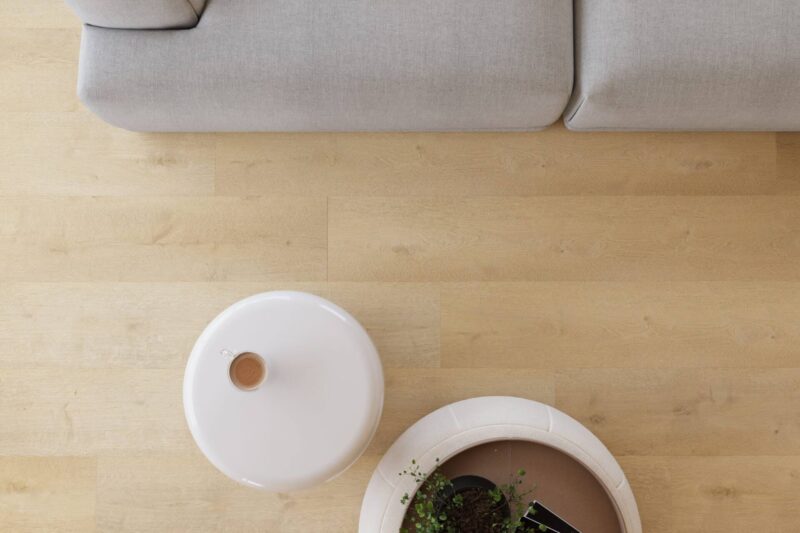 Brede plank pvc vloer Supreme 860 Caramel — bovenaanzicht | Vloerpaleis