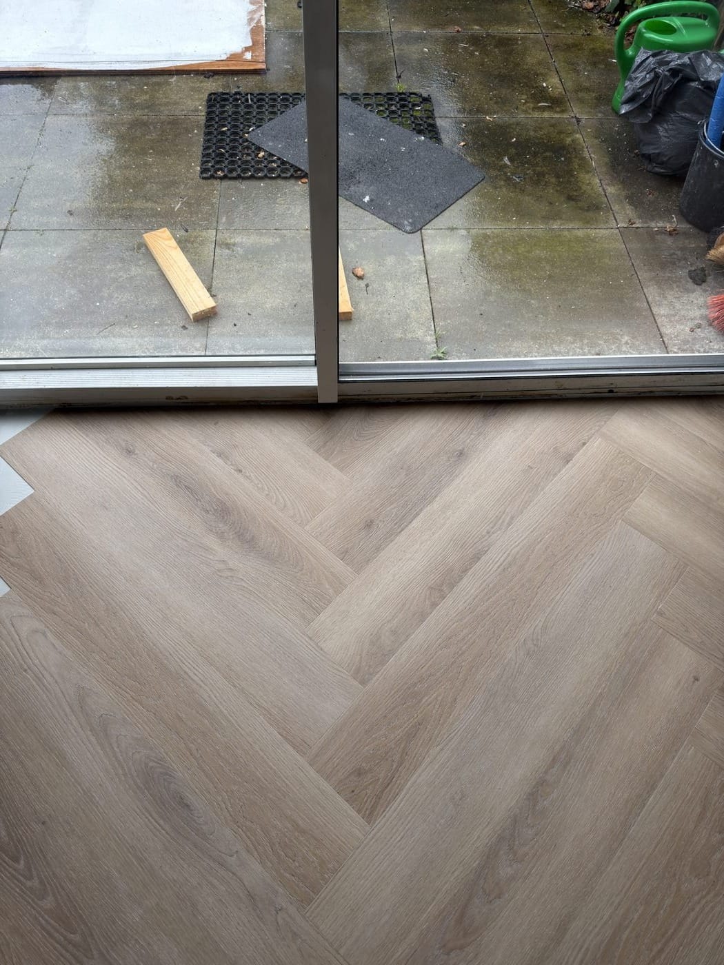 Vloerlegger aan het werk Soest