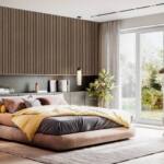 Akoestische wand panelen — detail afbeelding