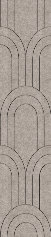 Viltpaneel - Beige Barok brandvertragend & geluiddempend 60x280CM — wandpaneel kopen bij Vloerpaleis