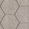 Viltpaneel - Beige Hexagon brandvertragend & geluiddempend 60x280CM — wandpaneel kopen bij Vloerpaleis