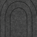 Viltpaneel - Grijs Barok brandvertragend & geluiddempend 60x280CM — wandpaneel kopen bij Vloerpaleis