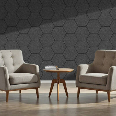 Viltpaneel — detail afbeelding