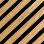 Akoestische wand panelen Hongaarse punt - Licht eiken 52x260cm — wandpaneel kopen bij Vloerpaleis