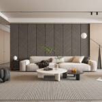 Akoestische wand panelen Hongaarse punt — detail afbeelding