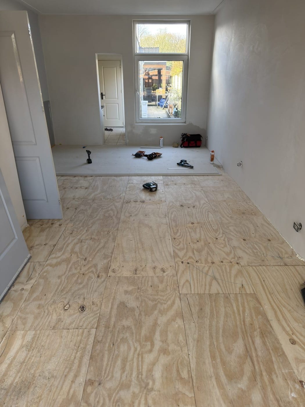Nieuwe vloer Baarn