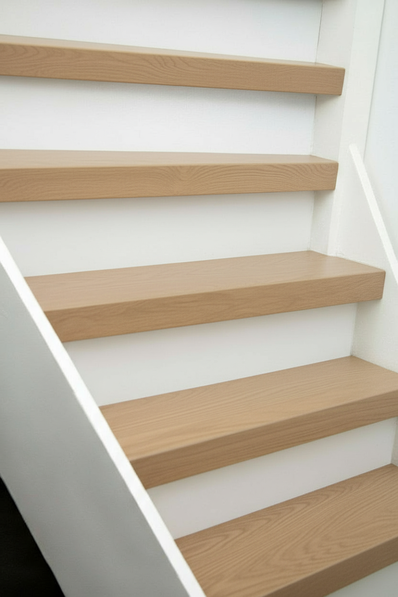 EKOFLOORS PVC-traprenovatieset – Amoer – EKOSTAIRS wit