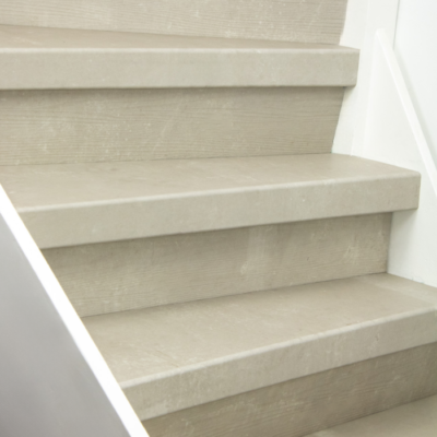 EKOFLOORS PVC-traprenovatieset – Opaal – gekleurd stootbord